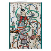 JONGE MEISJE, KORFUL RIBBON SWIRLS, CUPID, Birthda (Voorkant)