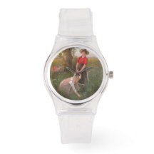 Jonge meisjes die bloemen