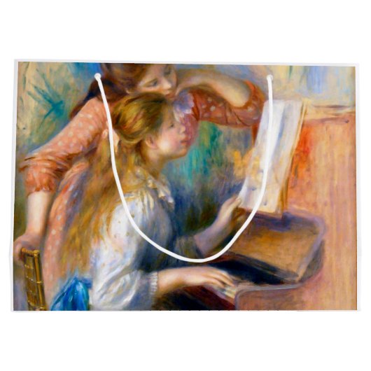 Jonge meisjes in de Piano, Renoir Groot Cadeauzakje (Achterkant)