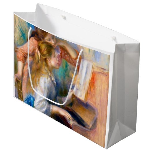 Jonge meisjes in de Piano, Renoir Groot Cadeauzakje (Voorkant Gekanteld)
