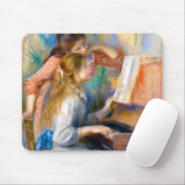Jonge meisjes in de Piano, Renoir Muismat (Met muis)