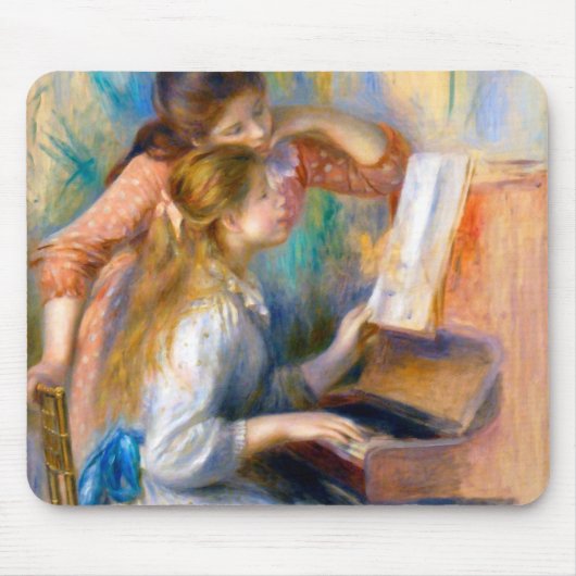 Jonge meisjes in de Piano, Renoir Muismat (Voorkant)
