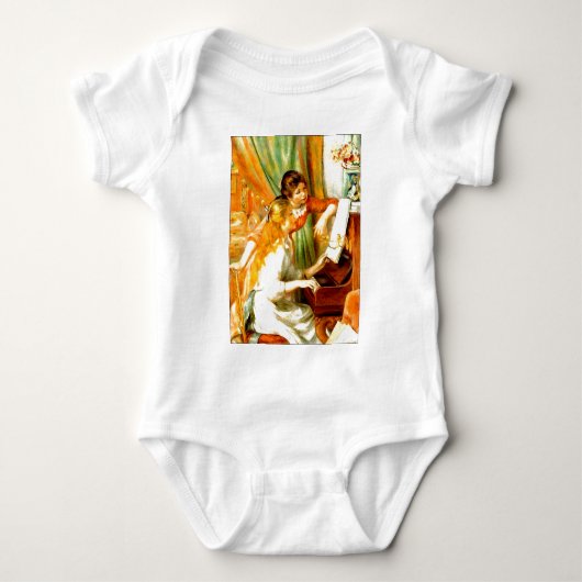 Jonge meisjes in de Piano Romper (Voorkant)