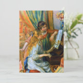 Jonge meisjes in Piano door Pierre Renoir (Staand voorkant)