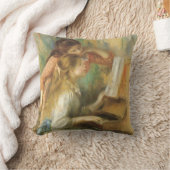 Jonge meisjes in Piano door Pierre Renoir Kussen (Deken)