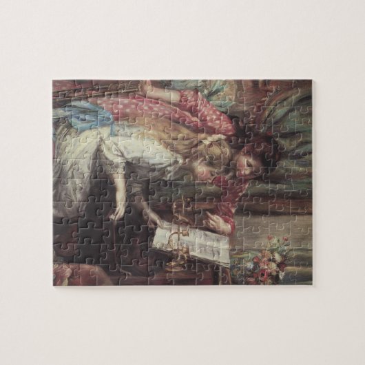 Jonge meisjes in Piano door Pierre Renoir Legpuzzel (Horizontaal)