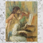 Jonge meisjes in Piano door Pierre Renoir Legpuzzel