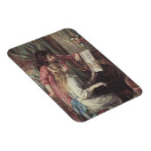 Jonge meisjes in Piano door Pierre Renoir Magneet (Rechterzijde)