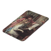 Jonge meisjes in Piano door Pierre Renoir Magneet (Linkerzijde)