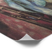 Jonge meisjes in Piano door Pierre Renoir Poster (Hoek)