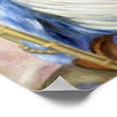 Jonge meisjes in Piano door Pierre Renoir Poster (Hoek)