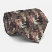 Jonge meisjes in Piano door Pierre Renoir Stropdas (Opgerold)