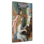 Jonge meisjes in Piano - Pierre Renoir Klembord (Rechts)