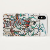 JONGE MEISJES MET KLORFUL RIBBON SWIRLS EN CUPID Case-Mate iPhone CASE (Achterkant (horizontaal))