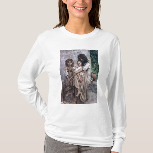 Jonge meisjes van Ischia T-shirt (Voorkant)