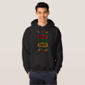 Jonge Melanine Koningin Hoodie (Voorkant volledig)