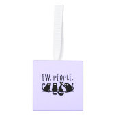 Jonge mensen Funny Meowy Black Cats Decoratie (Voorkant)