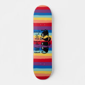 Jonge mensen Funny Meowy Black Cats Persoonlijk Skateboard (Voorkant)