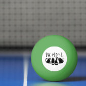 Jonge mensen Funny Meowy Black Cats Pingpongbal (Net)