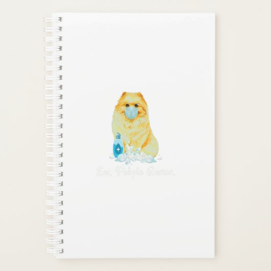 Jonge mensen Germs Pommeren die een gezichtsmasker Planner (Voorkant)