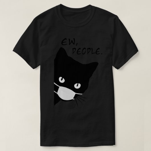 Jonge mensen Lot zwart kat kat kat T-shirt (Design voorkant)