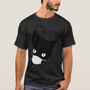 Jonge mensen Lot zwart kat kat kat T-shirt