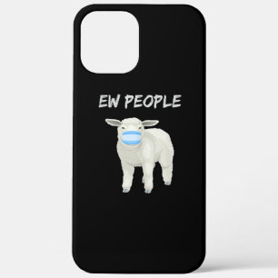 Jonge mensen schaapen of lammeren in een masker Case-Mate iPhone case