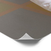 jonge moeder borstvoeding geeft haar baby poster (Hoek)