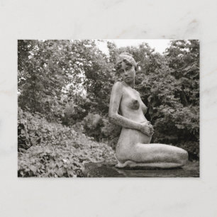 Jonge moeder briefkaart