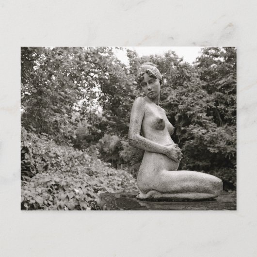 jonge moeder briefkaart (Voorkant)