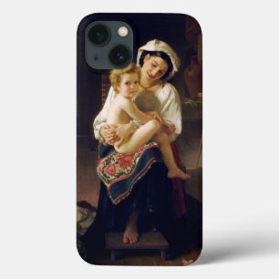 Jonge moeder die haar kind bezoekt Case-Mate iPhone case