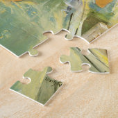 Jonge moeder naai door Mary Cassatt,  kunst Legpuzzel (Zijkant)