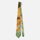 Jonge moeder naai door Mary Cassatt, kunst Stropdas (Voorkant)