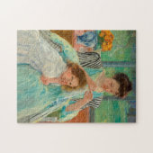Jonge moeder naaien | Mary Cassatt Legpuzzel (Horizontaal)