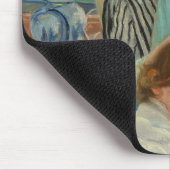 Jonge moeder naaien muismat (Hoek)