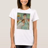 Jonge moeder naaien t-shirt (Voorkant)