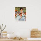 Jonge moeder naait door Mary Stevenson Cassatt Poster (Keuken)