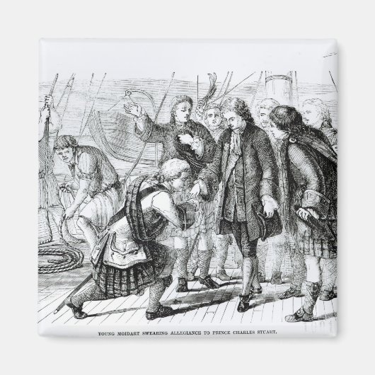 Jonge Moidart Swearing Allegiance Magneet (Voorkant)