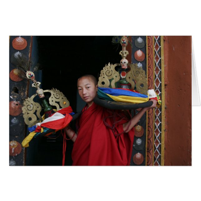 Jonge monk met zwarte Petten (Voorkant Horizontaal)