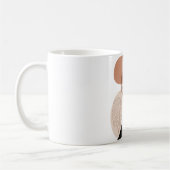 Jonge mooie afrikaanse amerikaanse vrouw koffiemok (Links)