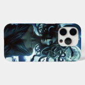 Jonge mooie Medusa bij de Maan & Oceaan Case-Mate iPhone Case (Achterkant (horizontaal))
