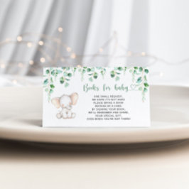 Jonge olifantenboeken voor de kaart van de baby-ka