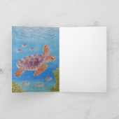 Jonge onechte karetschildpad kaart (Binnen)