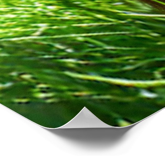 Jonge orang-oetan diep in gedachten poster (Hoek)