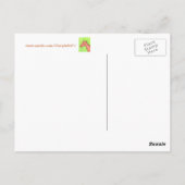 Jonge paarden waterverf schilderen briefkaarten (Achterkant)