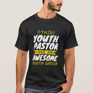 Jonge pastor jeugdgroep pastor t-shirt