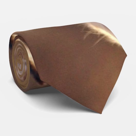 Jonge piebalherten stropdas (Opgerold)