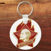 Jonge pioneers Lenin Л е и н communistische Sovjet Sleutelhanger (Voorkant)