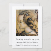 JONGE PRINCESS SWEET 16 PARTIJ Gold Metallic Kaart (Achterkant)