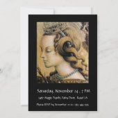 JONGE PRINCESS SWEET 16 PARTIJ zwart Kaart (Achterkant)